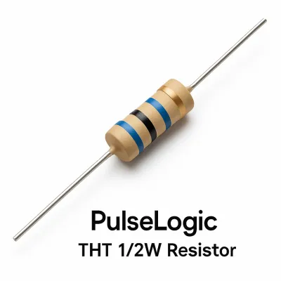 Product PulseLogic THT 1/2W Resistor model 4B7E85 Image