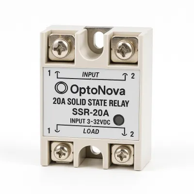 Product OptoNova 20A Solid State Relay model 9F6A28 Image