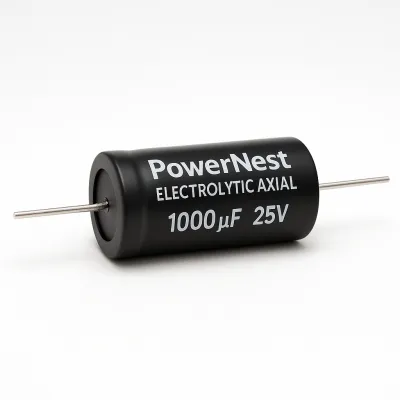 Product PowerNest Electrolytic Axial Capacitor model 7E1FE7 Image