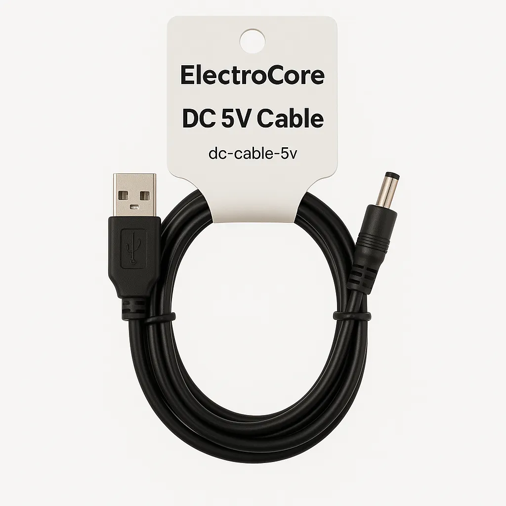 ElectroCore DC 5V Cable model 9CED0C
