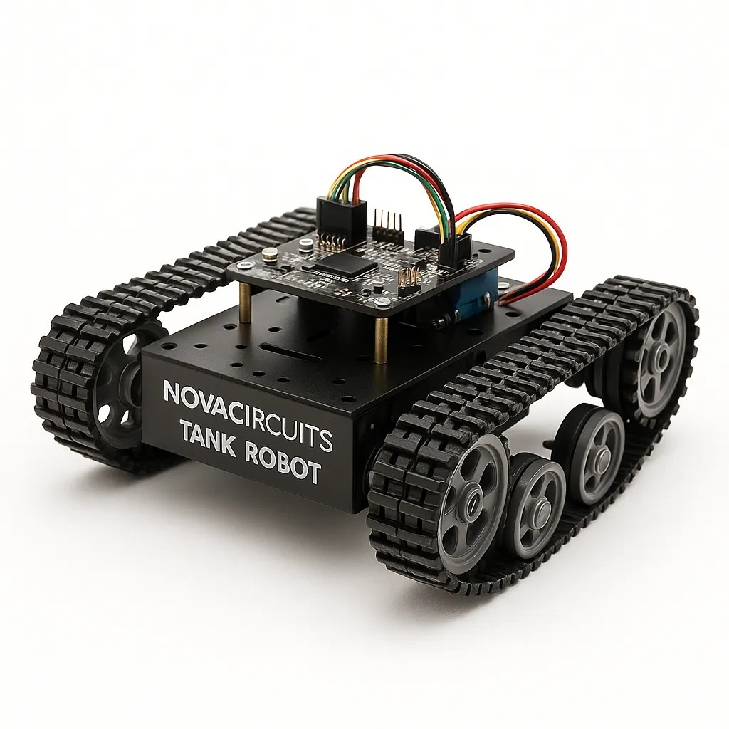 NovaCircuits Tank Robot model C9F1BE
