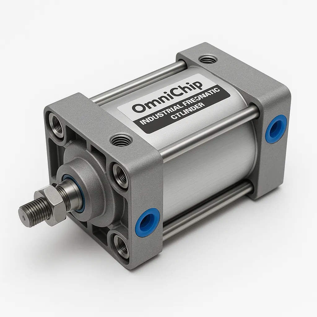 OmniChip Industrial Pneumatic Cylinder model 5BCFF4