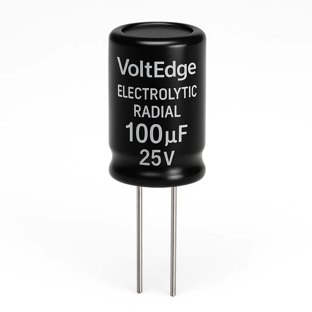 VoltEdge Electrolytic Radial Capacitor model EBE677