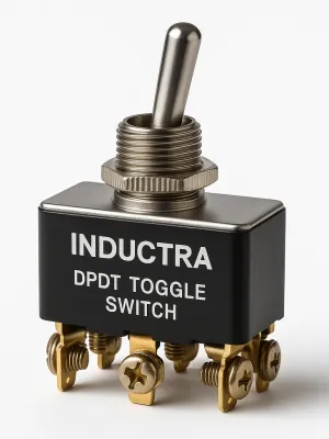 Inductra DPDT Toggle Switch model 339638