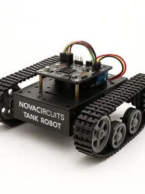 NovaCircuits Tank Robot model C9F1BE