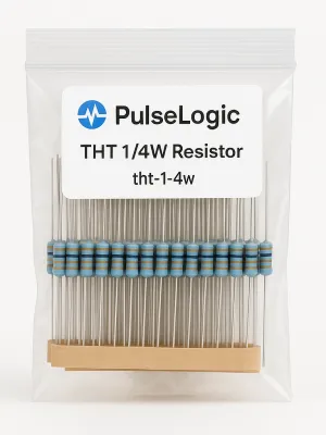 PulseLogic THT 1/4W Resistor model BFE097