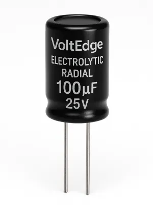 VoltEdge Electrolytic Radial Capacitor model EBE677